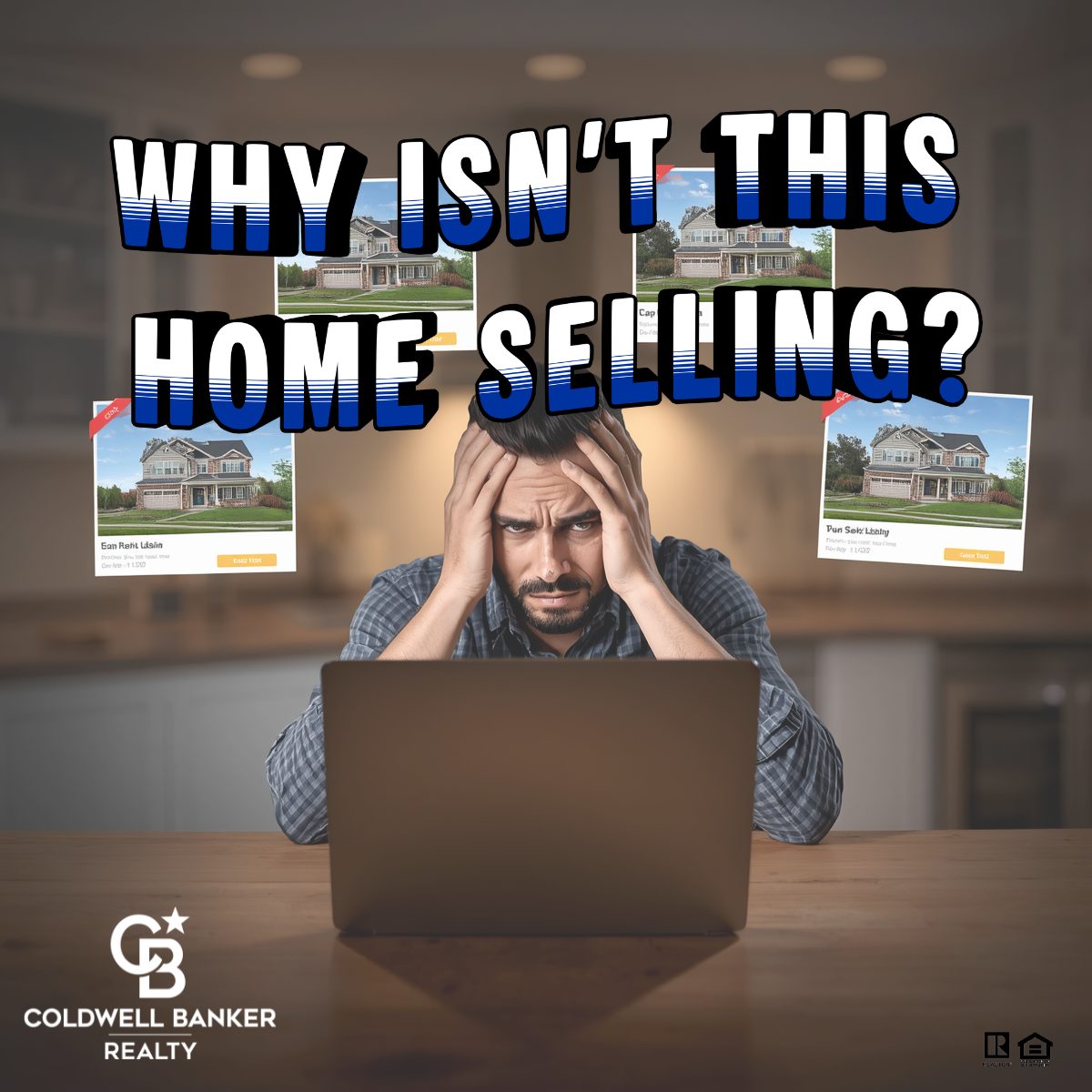 Homeowner reviewing why their Amelia Ohio home listing is not selling in today’s real estate market