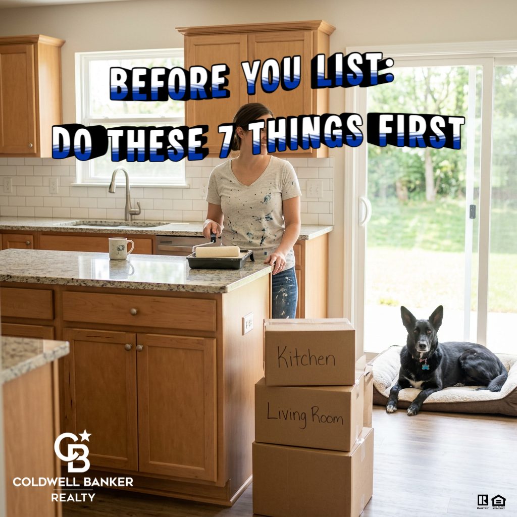 Pierce Township Ohio homeowner preparing house for sale with staging and simple upgrades